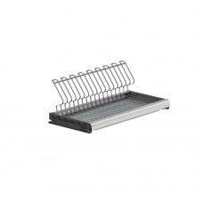 Сушка Ellite 1-уровневая в базу 600/18, с рамкой, поддон (пластик), отделка хром