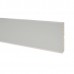 0400 Цоколь ПВХ H.120, L=4000, под гладкий алюминий NEW