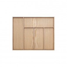 Легно/Legno Емкость в базу 600 (525х422) для столовых приборов, отделка под дуб
