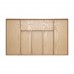 Легно/Legno Емкость в базу 800 (725х422) для столовых приборов, отделка под дуб