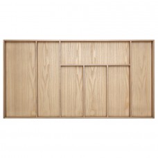 Легно/Legno Емкость в базу 900 (825х422) для столовых приборов, отделка под дуб
