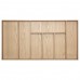Легно/Legno Емкость в базу 900 (825х422) для столовых приборов, отделка под дуб