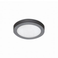 Комплект из 6-ти светильников LED Магия/Magic, сплошное свечение (Dot-Free), 4500K, отделка серый металлик