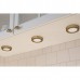 Комплект из 2-х светильников LED Ника/Nika, 3000K, отделка золото глянец