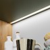 Профиль 2206 для LED подсветки врезной, L=3000 мм, отделка золото шлифованное (анодировка)