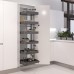Твинс/Twins Колонна Makmart Резерв/Makmart Reserve в базу 600 с 6 полками, отделка орион серый