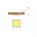 Led Matrix S, 66*66, 2W/24V, 4000К, отделка серый