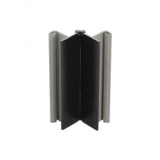 0421 Угол 90"/135"/180" универсальный Н.100, чёрный