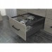 Комплект рейлингов для ящика Индиго/Indigo, L=300, отделка орион серый
