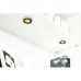 Комплект из 2-х светильников LED Абиссо/Abisso, 6500K, отделка под хром глянец/черный