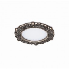 Светодиодный светильник (LED) Акант/Acanthus, 3W/12V, 3000K, отделка серебро античное