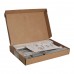 M’АртБокс/M’Artbox 9G Soft Комплект ящика H=217, L=450 стекло (графит), отделка белая