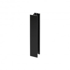 Стык для цоколя H.150, отделка  черный шлифованный