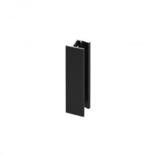 Стык для цоколя H.100, отделка  черный шлифованный