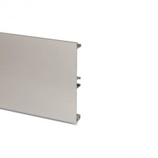 Цоколь алюминиевый Н.100, L=4100мм, отделка шампань шлифованная