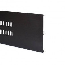 Решётка вентиляционная для цоколя  H.150, L=600мм, отделка черный шлифованный