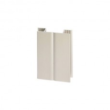 Угол универсальный для цоколя H.100, отделка шампань шлифованная