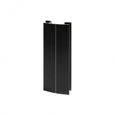 Угол универсальный для цоколя H.150, отделка  черный шлифованный