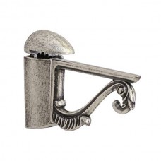 Менсолодержатель пеликан классический, отделка серебро старое, комплект 2 штуки