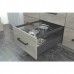 Комплект рейлингов для ящика Индиго/Indigo, L=500, отделка орион серый