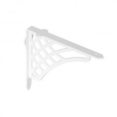 Менсолодержатель «Шельф», отделка белый бархат (матовый), комплект 2штуки