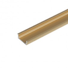 Профиль 1806 для LED подсветки врезной, L=3000 мм, отделка золото (анодировка)