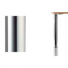 Нога d.60 Н680 универсальная, хром глянец