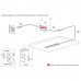 Светодиодный светильник (LED) Линия/Linear  с сенсорный выкл. (touch), 300 мм, 3W/12V, 4000K, отделка алюминий