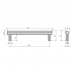 Ручка-скоба 192 мм, отделка никель матовый
