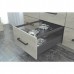 Комплект рейлингов для ящика Индиго/Indigo, L=450, отделка орион серый