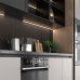 Профиль угловой 1616Е для LED подсветки накладной, L=2000 мм, отделка алюминий (анодировка)