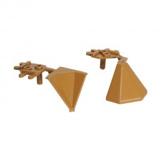 Комплект углов 90" для треугольного бортика M3530/M3540/M3545, цвет 03 светло-коричневый