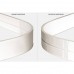 ГП. 24 Закругление универсальное для цоколя ПВХ Н.100, белый (под покраску)