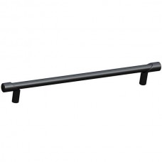 Ручка-скоба 192мм, отделка черный матовый