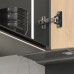 Профиль 2817 LED ГОЛА/GOLA Г-образный под пропил для 16мм ДСП, L=3100мм, отделка черный (анодировка)