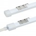Профиль гибкий (боковой изгиб) 0410 для LED подсветки, L=5000 мм, цвет белый