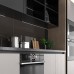 Профиль угловой 1616LG для LED подсветки накладной, L=3000 мм, отделка черный (анодировка)