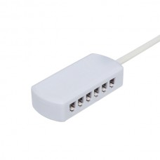 Блок распред. L803B-6, 12V/24V, 7А, для конн. L822  на 6 парал.  подключ., с каб. 200 мм для источника пит. постоян. напряж.