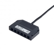 Блок распред. L806-6, 12V/24V, 7А, для конн. L813 на 6 парал. подключ., с каб.200 мм для источника пит. постоян. напряжения