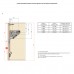 Комплект подъёмных механизмов ЭВОЛИФТ фолд мягкий/EVOLIFT fold Weak, H691-750мм, 3,5 - 9,5кг
