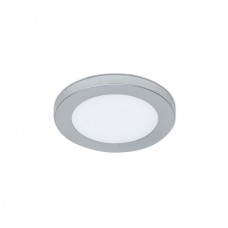 Светодиодный светильник (LED) Матрица/Matrix R-2, сплошное свечение (no dot), 66*6мм, 2W/12V, 4000K, отделка серебро, кон-р  L813