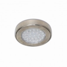 Комплект из 1-го светильника LED Metris V12, (1*1,6W), 12V, накладной, 3050-3250K, отделка никель шлифованный