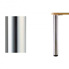 Нога d.80 Н700 для стола, хром глянец, комплект 4 штуки