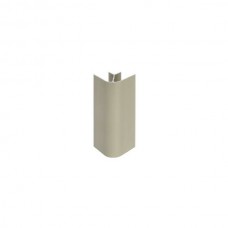 Угол 90" H.100 для цоколя алюминиевого, сталь нержавеющая полированная