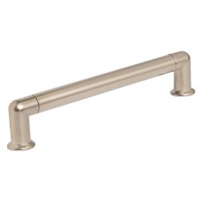 Ручка-скоба 160мм, отделка никель матовый 