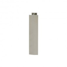 Стык H.150 для цоколя алюминиевого, сталь нержавеющая полированная