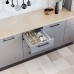 Сканди L/Scandi L Емкость для столовых приборов 202х472, отделка под дуб