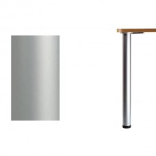 Нога d.60 Н820 для барной стойки, хром матовый RAL9006