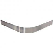 183/813 Закругление для цоколя ПВХ Н.120, под шлифованную нержавеющую сталь