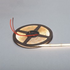 Лента светодиодная COB, 480 LED/м, 13Вт/м, 12В, CRI90, 960-1080Лм/м 5000х8 мм, IP20, 3000-3500К (теплый белый)